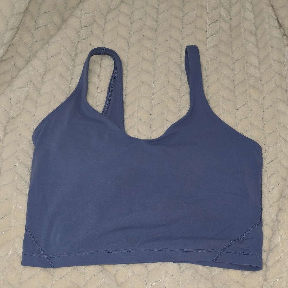 Lululemom Blue Align Tank Size 8
